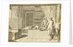 Illustration of a draperÕs shop by Daniel Chodowiecki