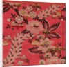 Dress fabric with a floral pattern by Anonymous