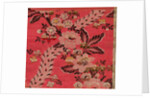Dress fabric with a floral pattern by Anonymous