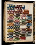 Small squares of samples of dress silk by Unknown