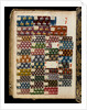 Small squares of samples of dress silk by Unknown