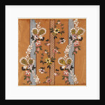 Design for a woven silk by Anonymous