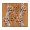 Design for a woven silk by Anonymous