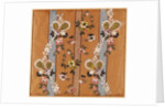 Design for a woven silk by Anonymous