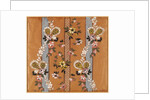 Design for a woven silk by Anonymous