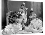 Lady Belhaven and Stenton with her daughters by Lafayette Portrait Studios