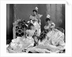 Lady Belhaven and Stenton with her daughters by Lafayette Portrait Studios