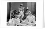 Lady Belhaven and Stenton with her daughters by Lafayette Portrait Studios