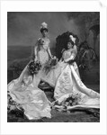 Lady Francis Osbourne and Mrs. William Bourchier by Lafayette Portrait Studios
