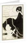 Design by Aubrey Beardsley for the bookplate of Ex-Libris by Aubrey Vincent Beardsley