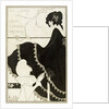 Design by Aubrey Beardsley for the bookplate of Ex-Libris by Aubrey Vincent Beardsley