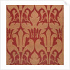 Portion of wallpaper The Syracuse by C.F.A. Voysey