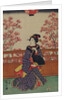 Picnic under cherry tree by Ando Hiroshige