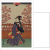 Picnic under cherry tree by Ando Hiroshige