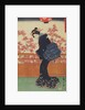 Picnic under cherry tree by Ando Hiroshige