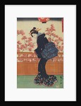 Picnic under cherry tree by Ando Hiroshige