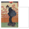 Picnic under cherry tree by Ando Hiroshige
