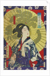 Portrait of a woman by Toyohara Kunichika