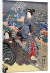 Women at the greenhouse by Utagawa Kunisada I