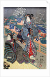 Women at the greenhouse by Utagawa Kunisada I