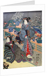 Women at the greenhouse by Utagawa Kunisada I