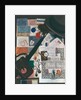 Arrangement of hat, umbrella, binoculars case and various tickets by Curtis Moffat