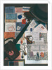 Arrangement of hat, umbrella, binoculars case and various tickets by Curtis Moffat