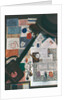 Arrangement of hat, umbrella, binoculars case and various tickets by Curtis Moffat