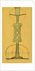Design for an iron candlestick by Nelson Ethelred Dawson