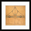 Design for an electric light for a dining room by Nelson Ethelred Dawson