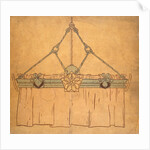 Design for an electric light for a dining room by Nelson Ethelred Dawson