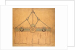 Design for an electric light for a dining room by Nelson Ethelred Dawson