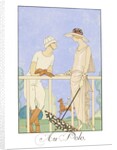 Au Polo by Georges Barbier