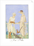 Au Polo by Georges Barbier