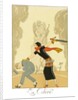 La Colre by Georges Barbier
