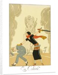 La Colre by Georges Barbier