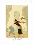 La Colre by Georges Barbier