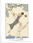 L' Escarpolette by Georges Barbier