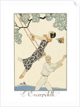 L' Escarpolette by Georges Barbier