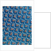 Woven silk dress fabric with fruits and flowers by Anonymous