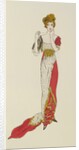 Design for summer evening dress by Jeanne Paquin
