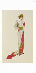 Design for summer evening dress by Jeanne Paquin