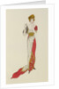 Design for summer evening dress by Jeanne Paquin