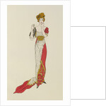Design for summer evening dress by Jeanne Paquin