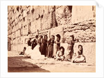 Wailing Place of The Jews Outside The Temple Walls at Jerusalem by Unknown