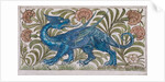 Dragon design by William De Morgan
