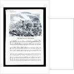 Lyrics and sheet music for The Battle Of Waterloo by Anonymous