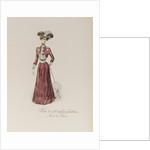 Robe de ville taffetas fremboise by Jeanne Paquin