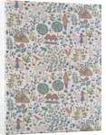 The House that Jack Built furnishing fabric by Charles Francis Annesley Voysey