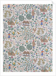 The House that Jack Built furnishing fabric by Charles Francis Annesley Voysey